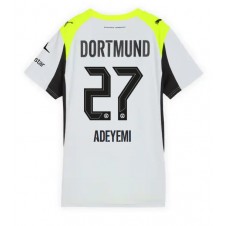 Borussia Dortmund Karim Adeyemi #27 Bortedrakt Kvinner 2025-26 Kortermet